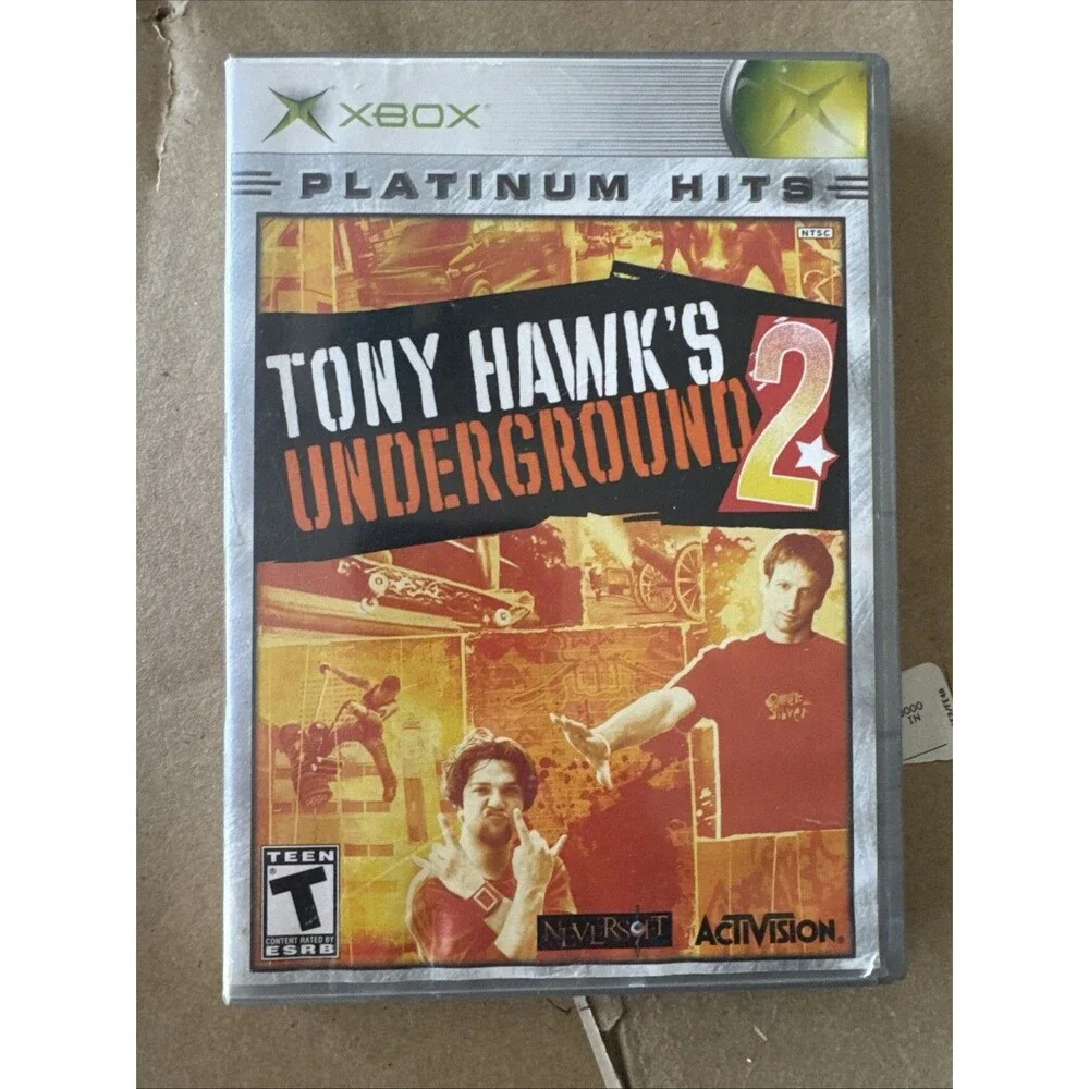 Tony Hawk's Underground 2 Xbox BL Case PH Disc Complete w/ Manual CIB VG**